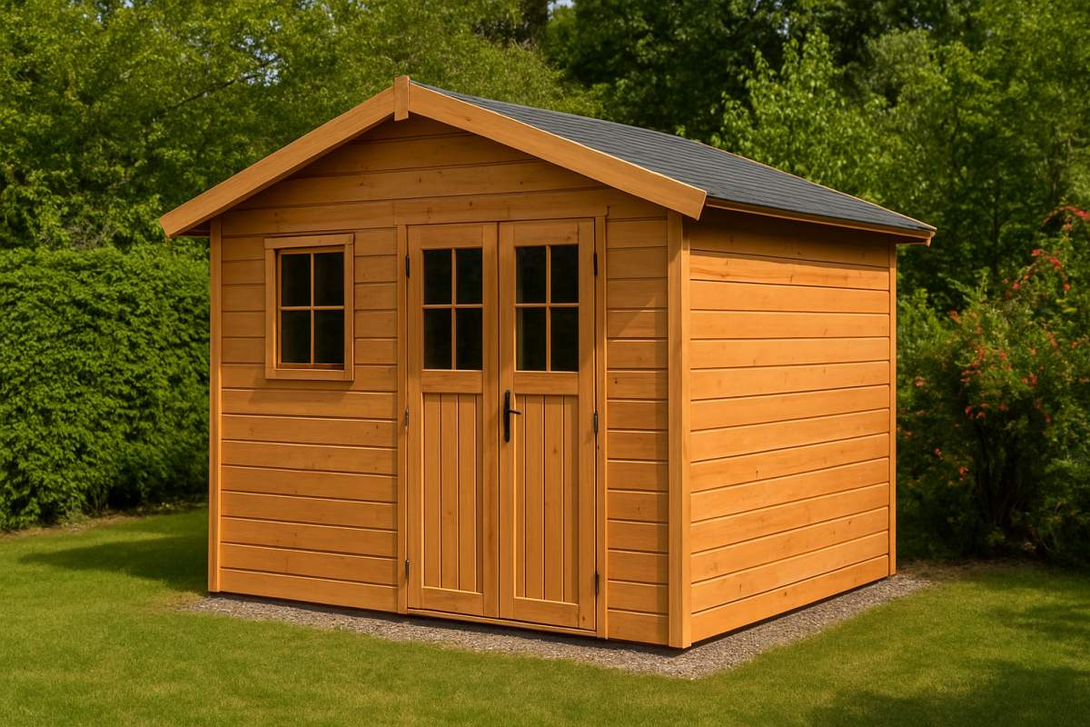Abri de jardin sans permis avec dimensions maximales en 2024